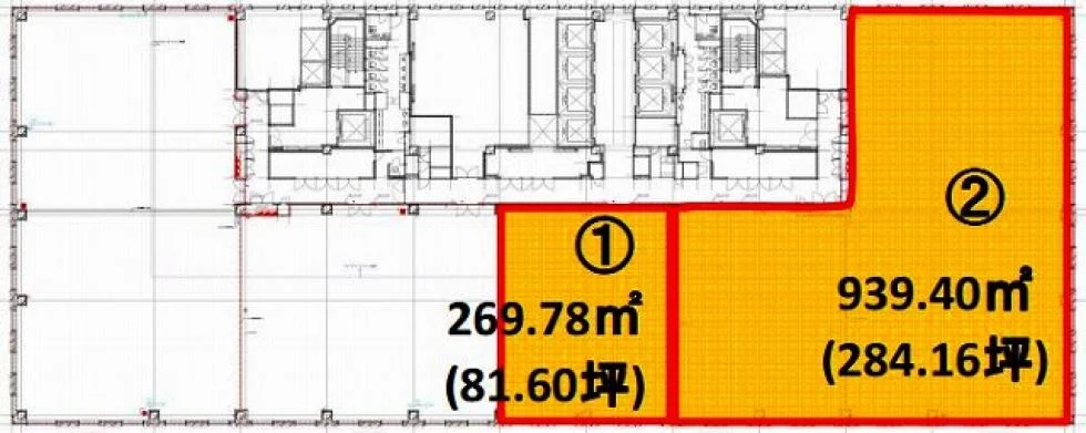 ダイバーシティ東京オフィスタワー 15 フロア図面 7