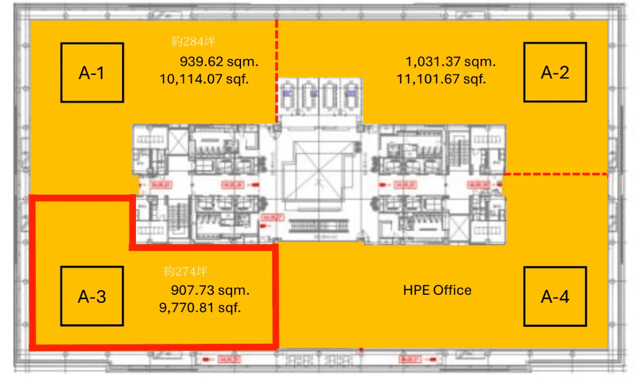 日本ヒューレット・パッカード本社ビル（HPE東京本社ビル） 4