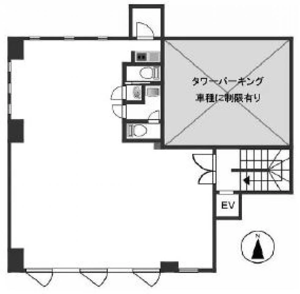 錦糸町フォディアビル 4 フロア図面 1