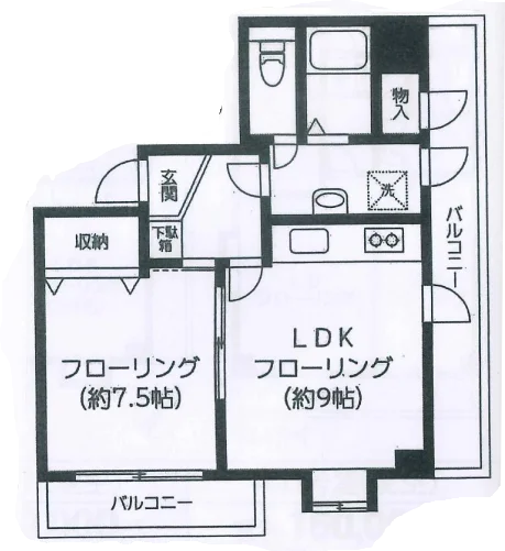 リヴェール河庄 2 フロア図面 5