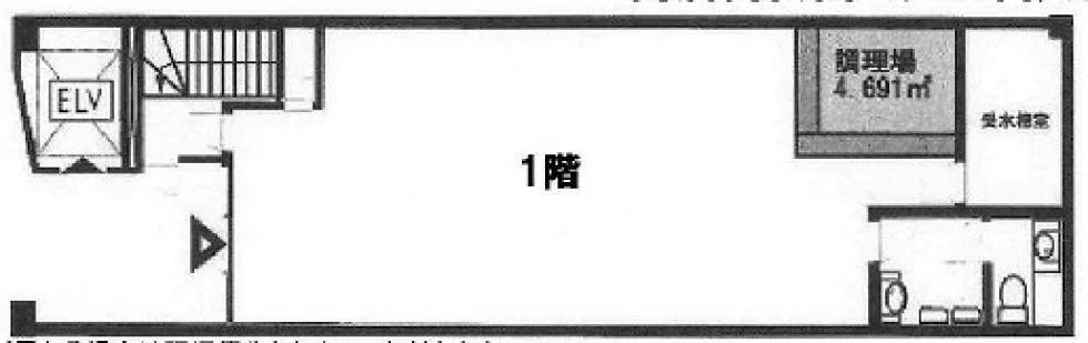 第6大澤ビル 1 フロア図面 1