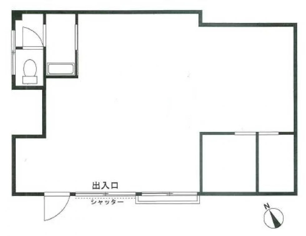 河田ビル 1 フロア図面 15