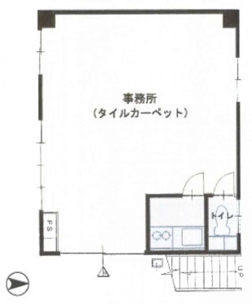 伊勢谷ビル 1 フロア図面 9