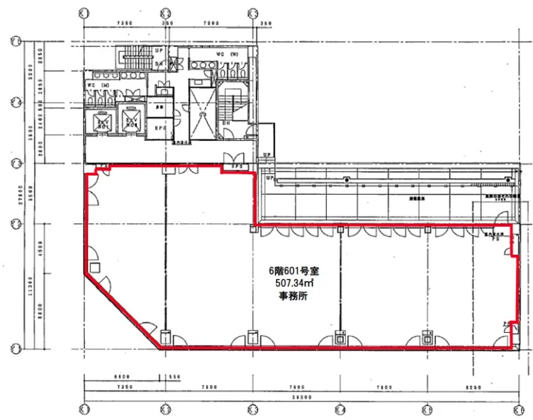 東陽町MLプラザ 6 フロア図面 5