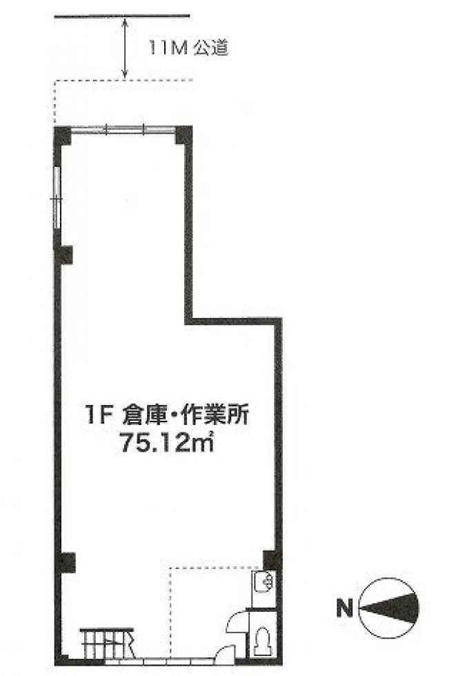 浅見ビル 1 フロア図面 5