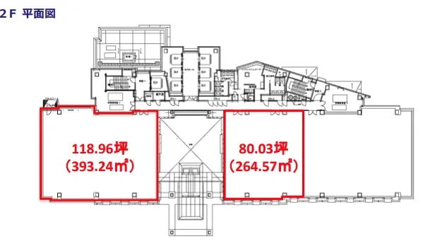 錦糸町プライムタワー 2 フロア図面 2