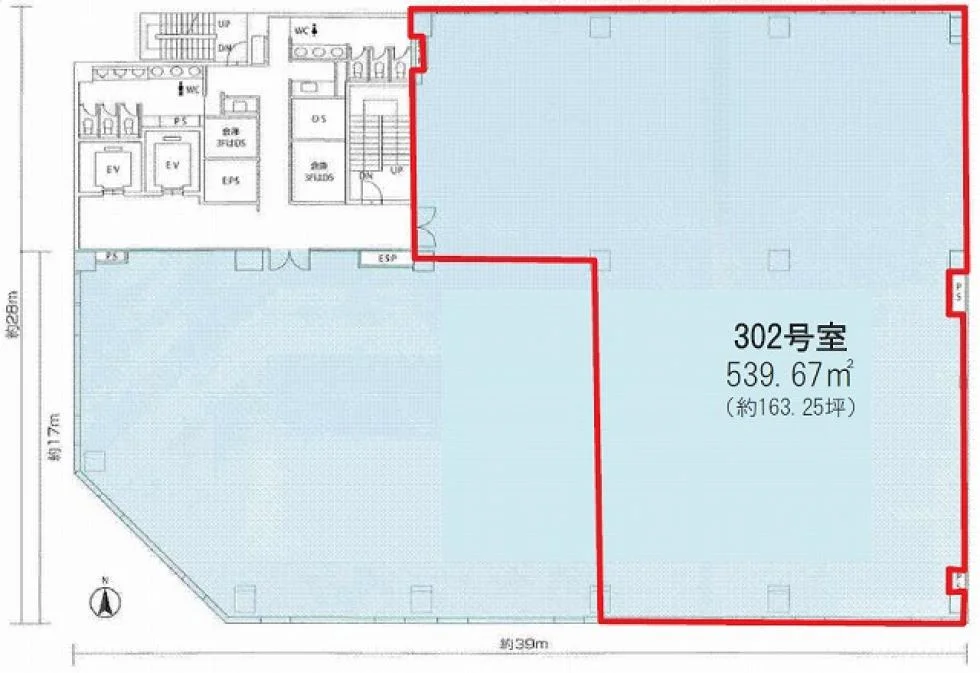 東陽町MLプラザ 3 フロア図面 5
