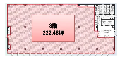ビサイド木場 3 フロア図面 1