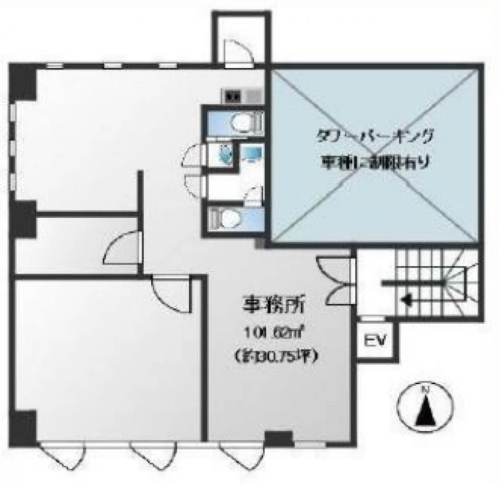 錦糸町フォディアビル 7 フロア図面 1
