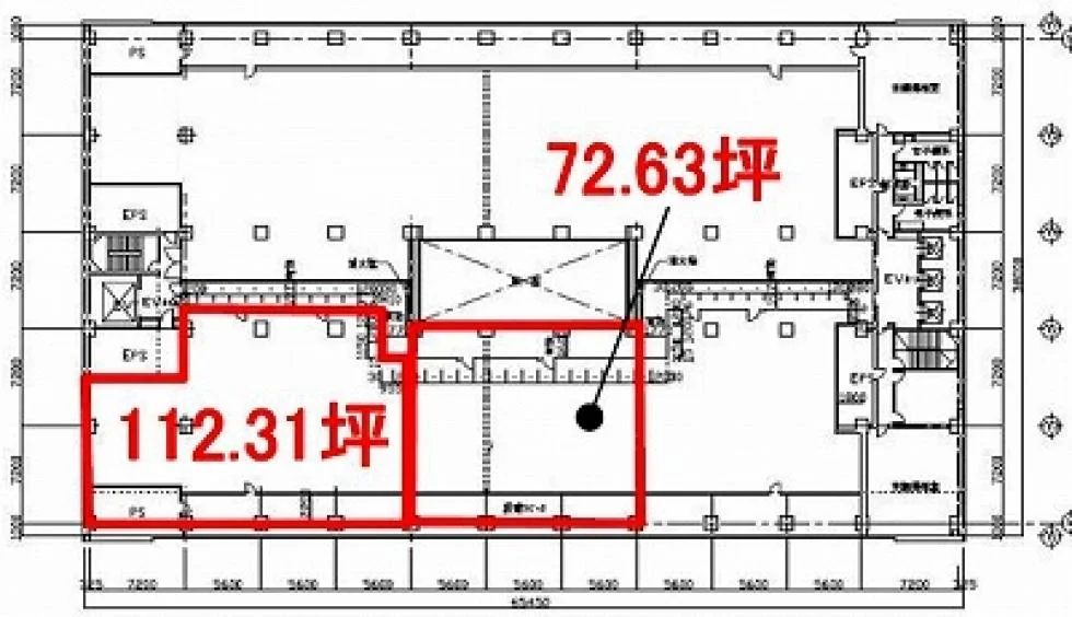 JMFビル東陽町02 3 フロア図面 1