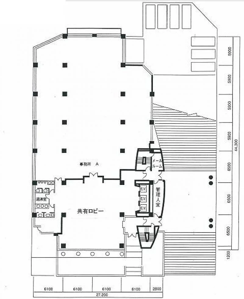 光陽ビル 1 フロア図面 1