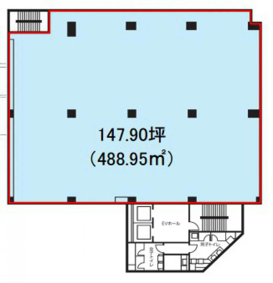 HF門前仲町ビルディング 8 フロア図面 6