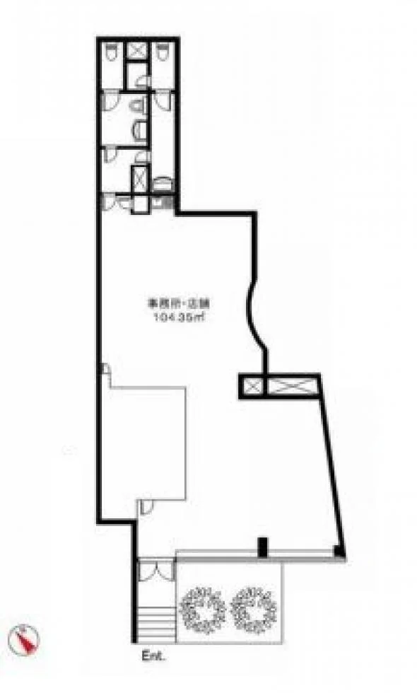 ラミアール門前仲町 1 フロア図面 9