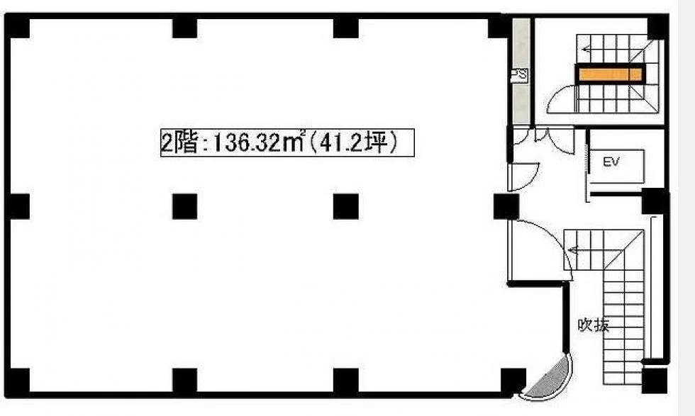 東陽1丁目ビル 2 フロア図面 9