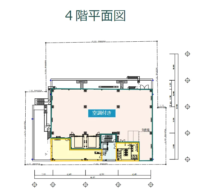 プロロジスアーバン東京錦糸町1 4 フロア図面 1