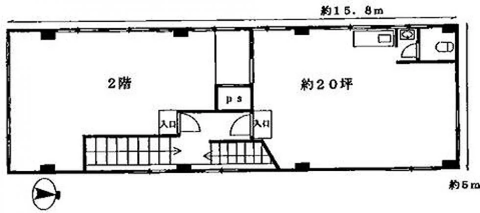 稲葉ビル 2 フロア図面 7