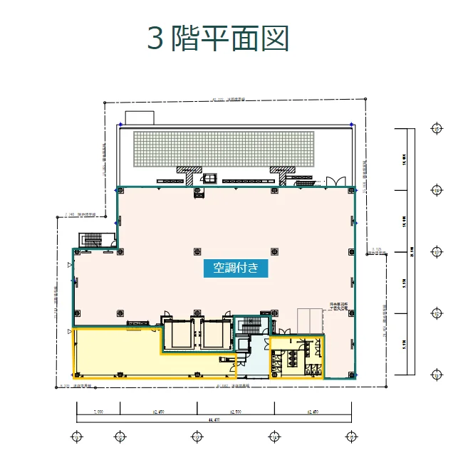 プロロジスアーバン東京錦糸町1 3 フロア図面 1