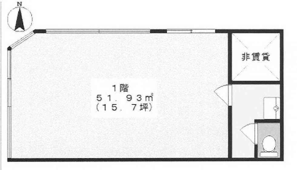 加藤店舗事務所 1 フロア図面 7