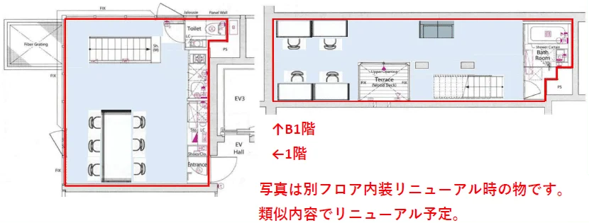 イソラ中目黒 1 フロア図面 15