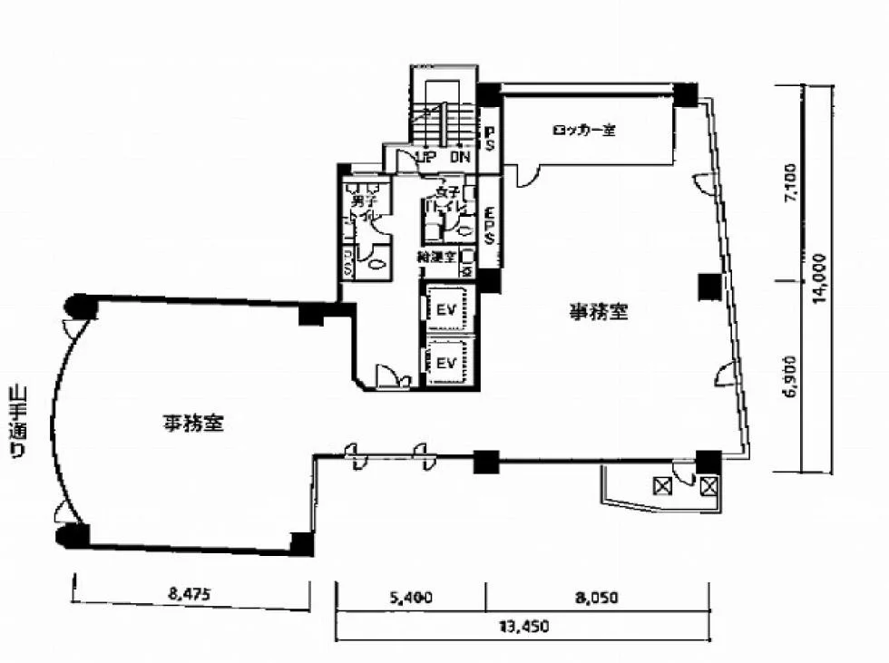 フロンティア中目黒 6 フロア図面 15