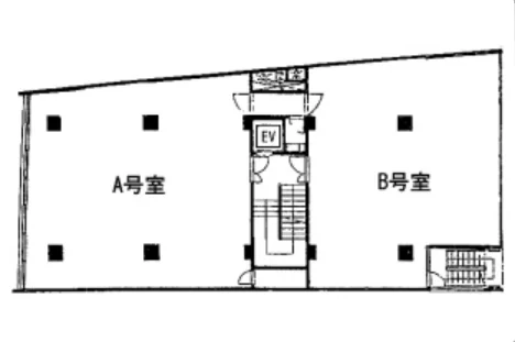 東都赤坂ビル 5 フロア図面 5