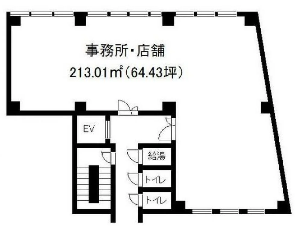 ほうらいやビル 3 フロア図面 10
