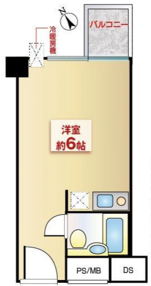 ソフトタウン赤坂ビル 6 フロア図面 9