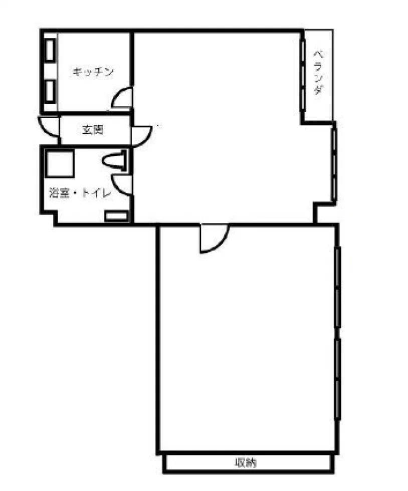 シャトー青山第1 4 フロア図面 9