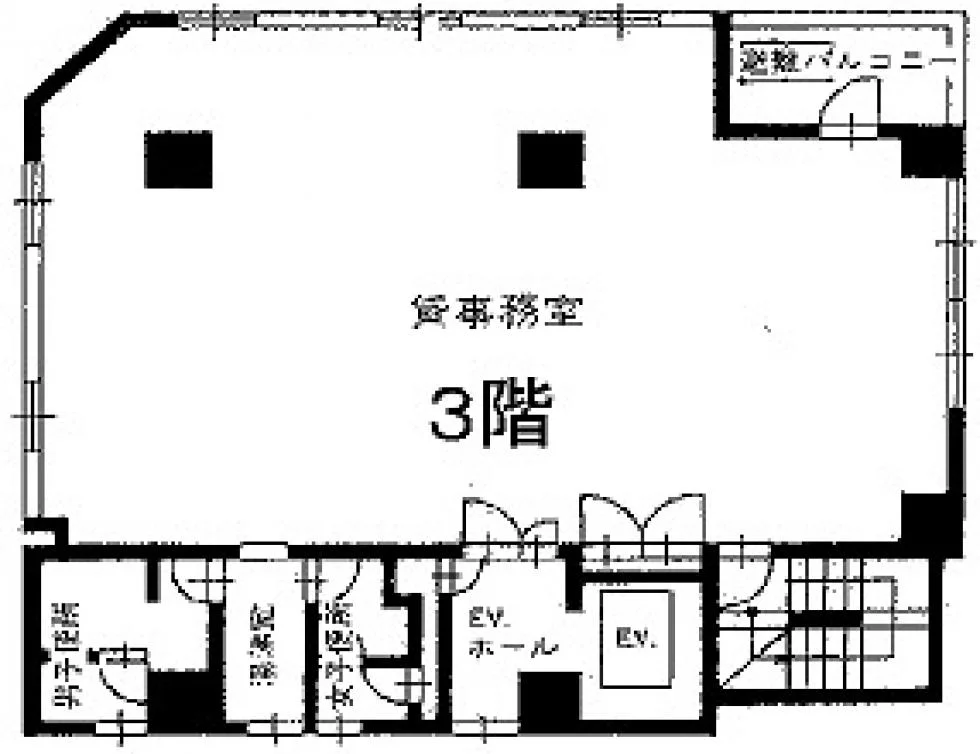 THE CORNER 芝公園ビル 3 フロア図面 5