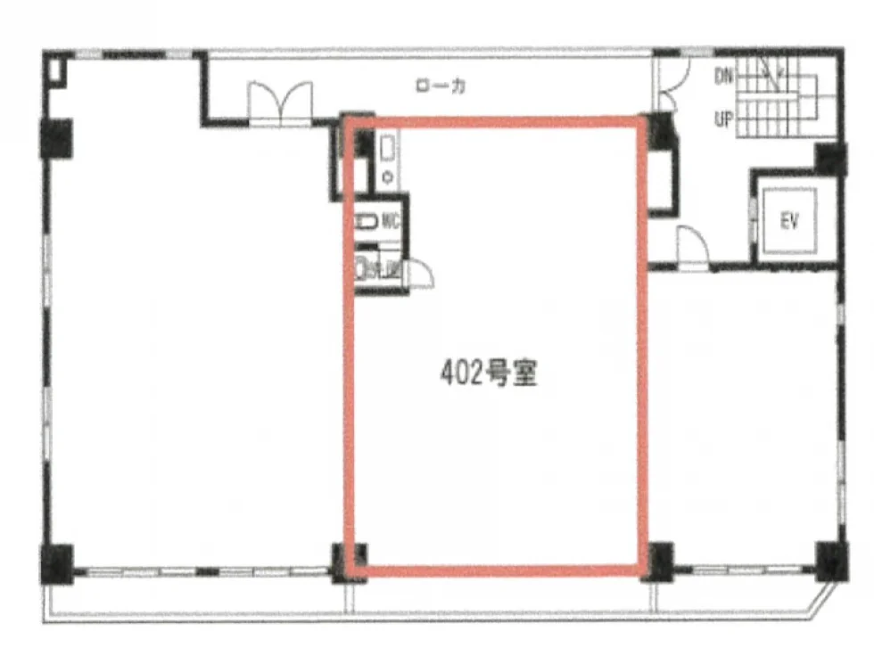 六本木小山ビル 4 フロア図面 9