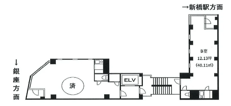 丸忠ビル 5 フロア図面 9