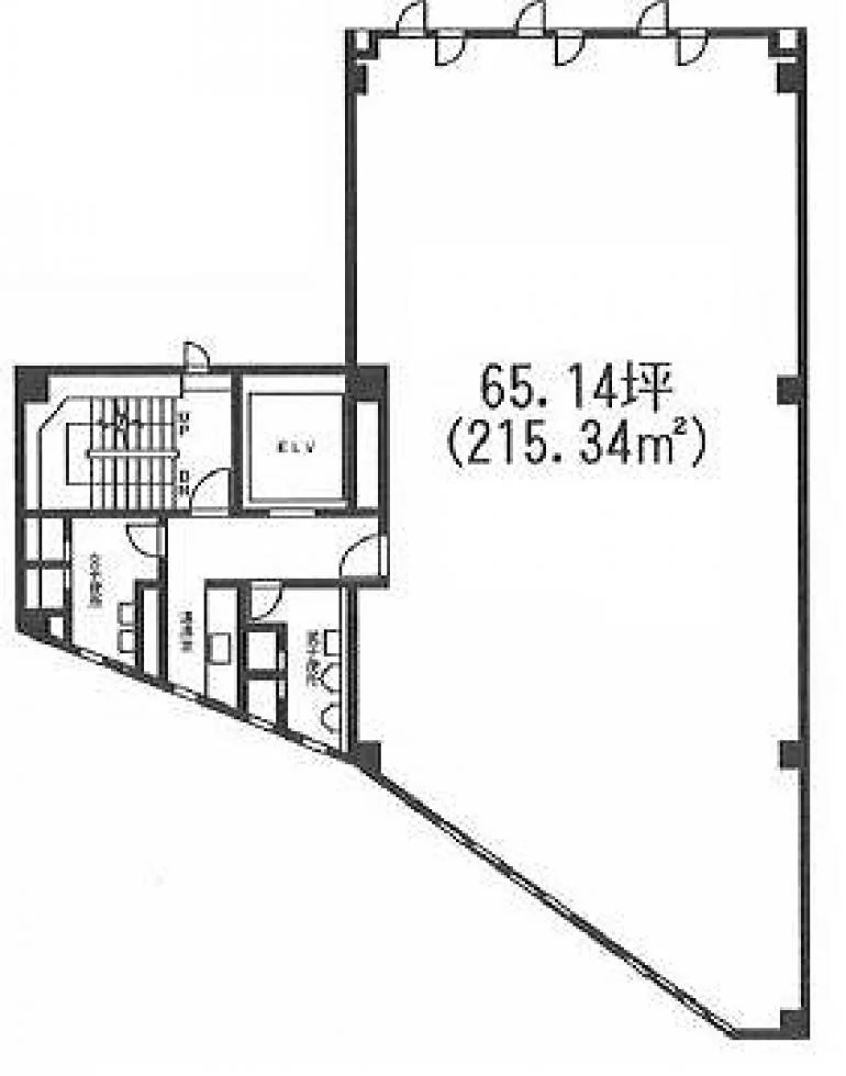 マルマン六本木ビル 6 フロア図面 11