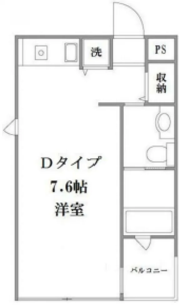 クインズビル 5 フロア図面 5