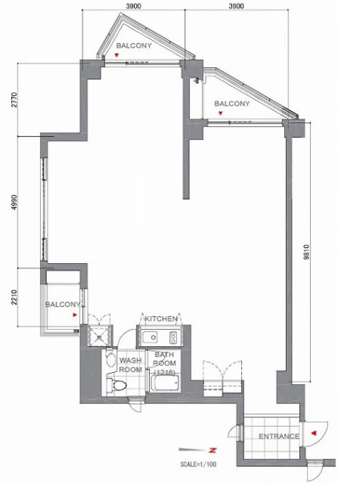 アークヒルズエグゼクティブタワー 6 フロア図面 9