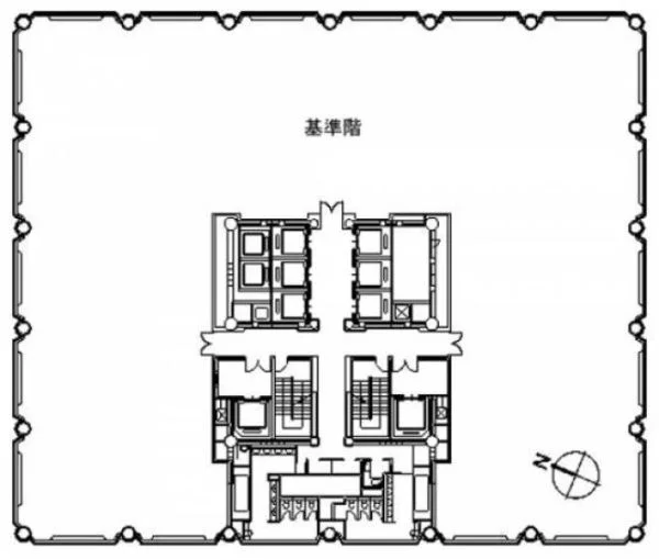 赤坂溜池タワー 5 フロア図面 11