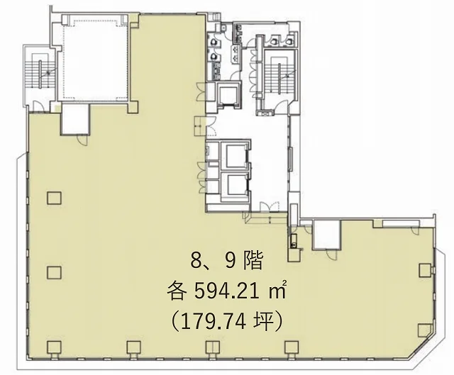 新橋センタープレイス 8 フロア図面 11