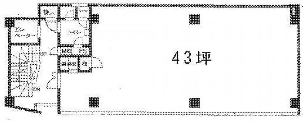 末広ビル 4 フロア図面 9