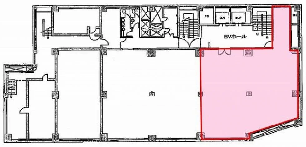 虎ノ門東洋ビル B1 フロア図面 9