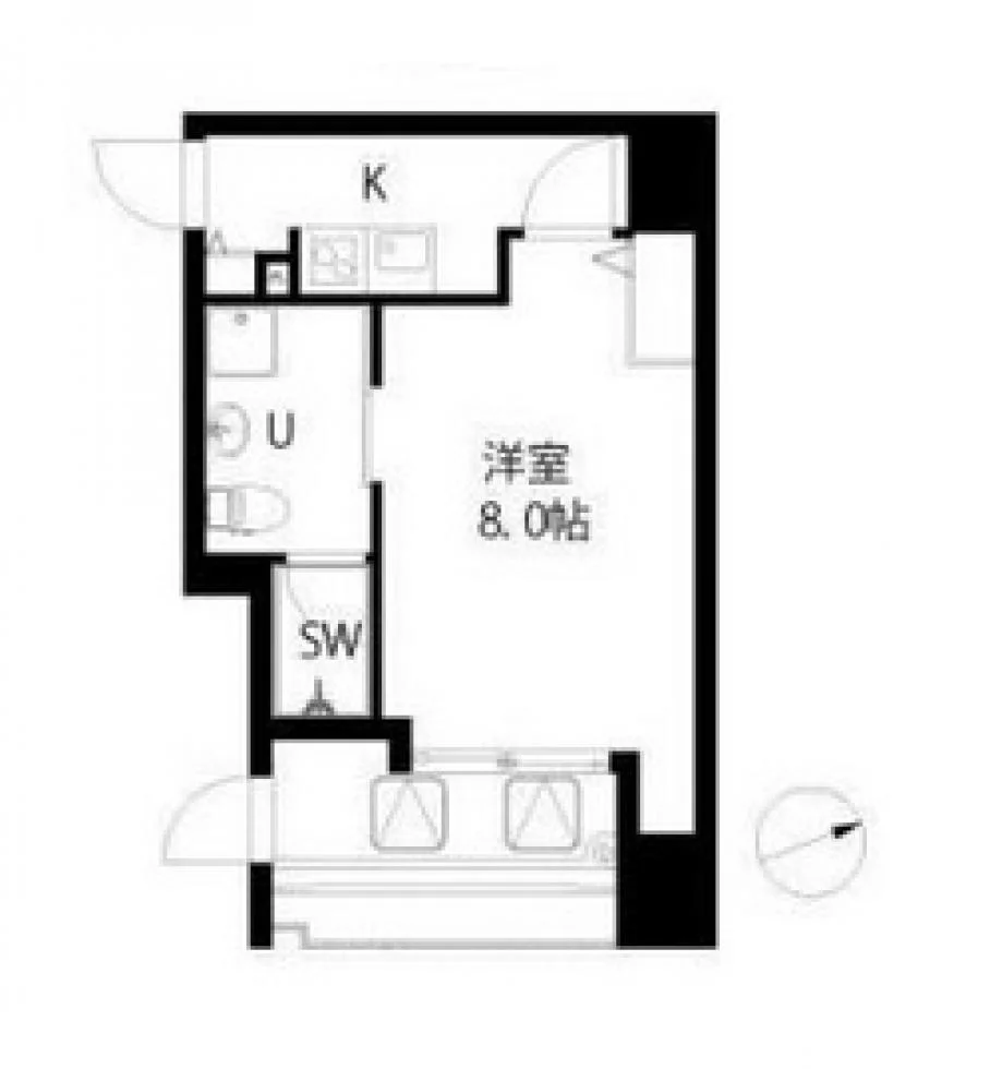 トゥシェ新橋ビル 5 フロア図面 9