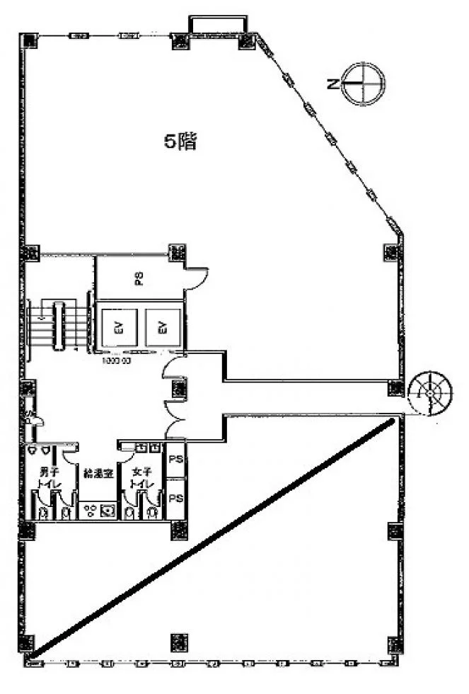 旭ビルディング 5 フロア図面 3