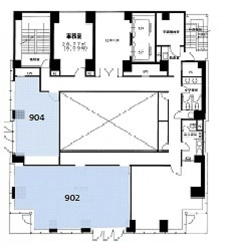 SD22ビル 9 フロア図面 10