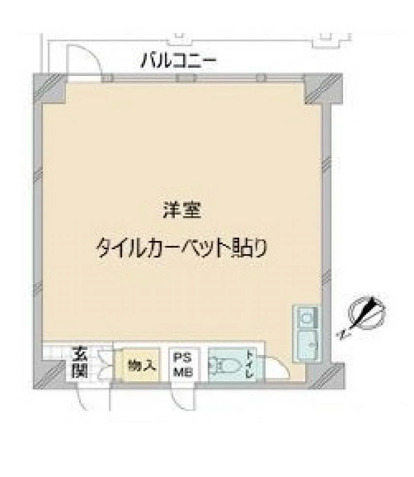 東新橋ビル 6 フロア図面 6