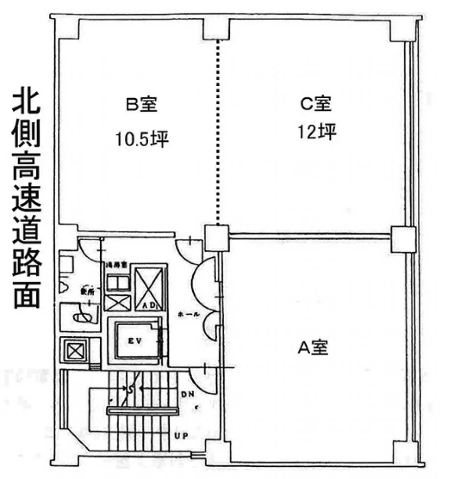 国際善隣会館ビル 3 フロア図面 9