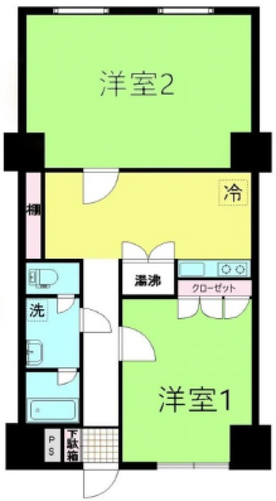 西山興業赤坂ビル(赤坂ビル) 7 フロア図面 11