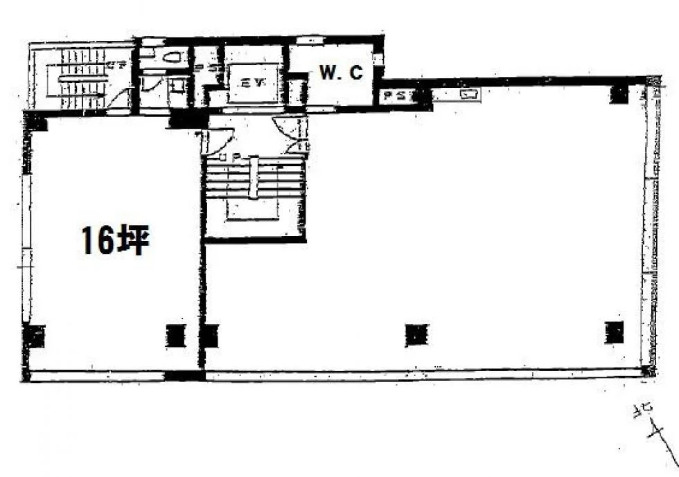 セイコー虎ノ門ビル 6 フロア図面 9