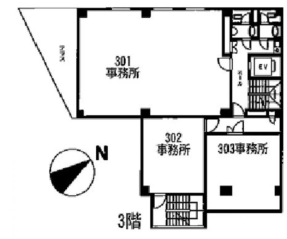 タチバナビル 3 フロア図面 10