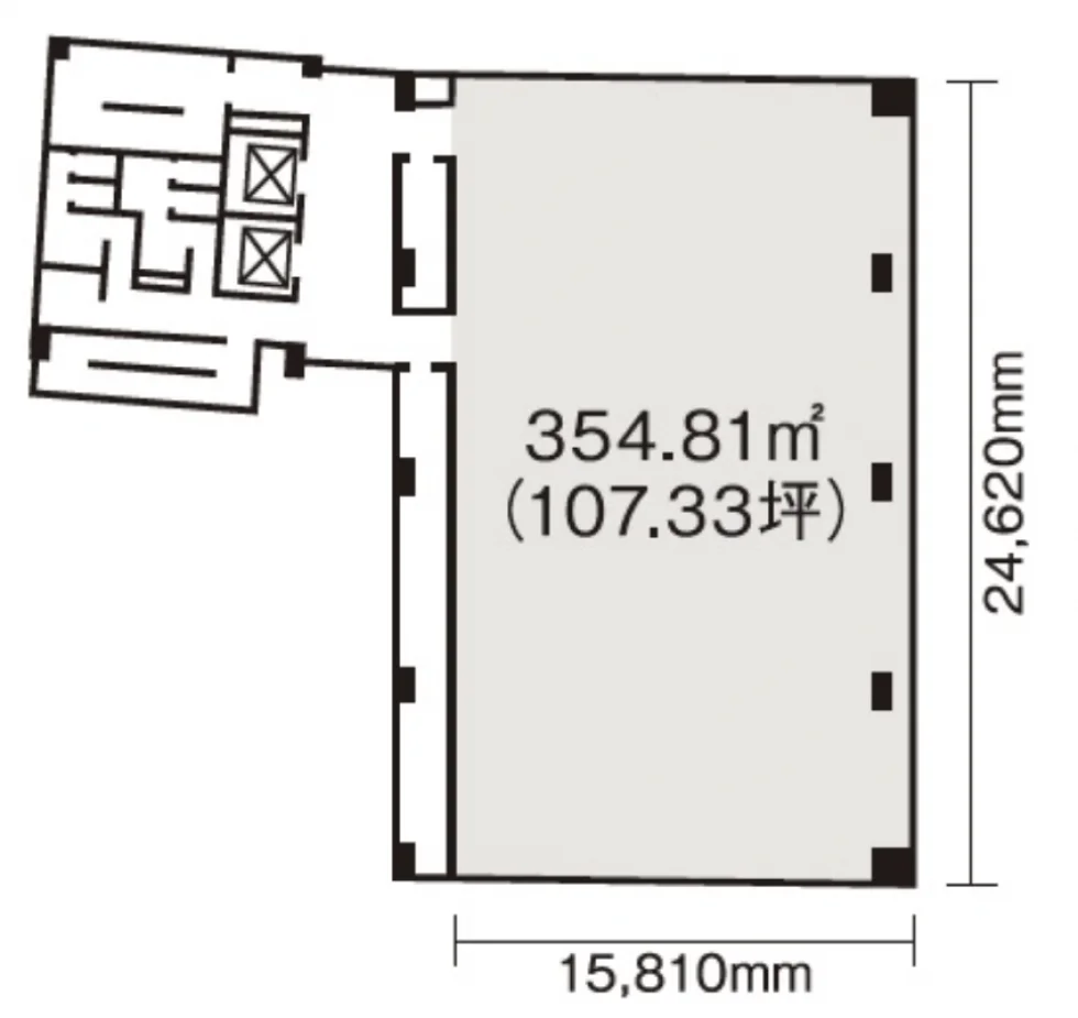 赤坂室町ビル 7 フロア図面 5