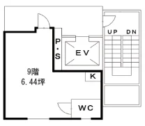 石井ビル 9 フロア図面 6