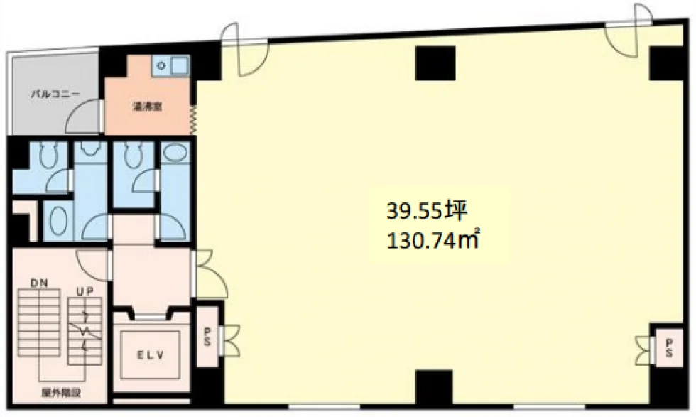 タジマビル(田嶋ビル) 5 フロア図面 6