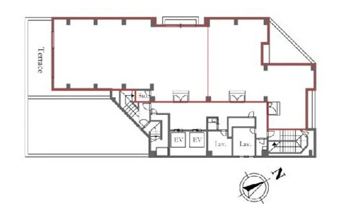 スリーエフ南青山ビル 9 フロア図面 6